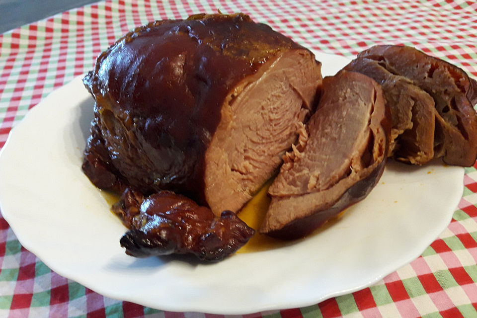 Kasselerbraten mit Cidregemüse