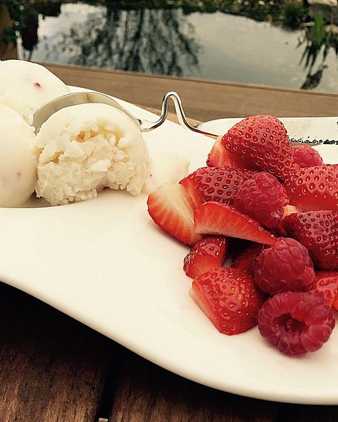Joghurt-Buttermilch-Eis
