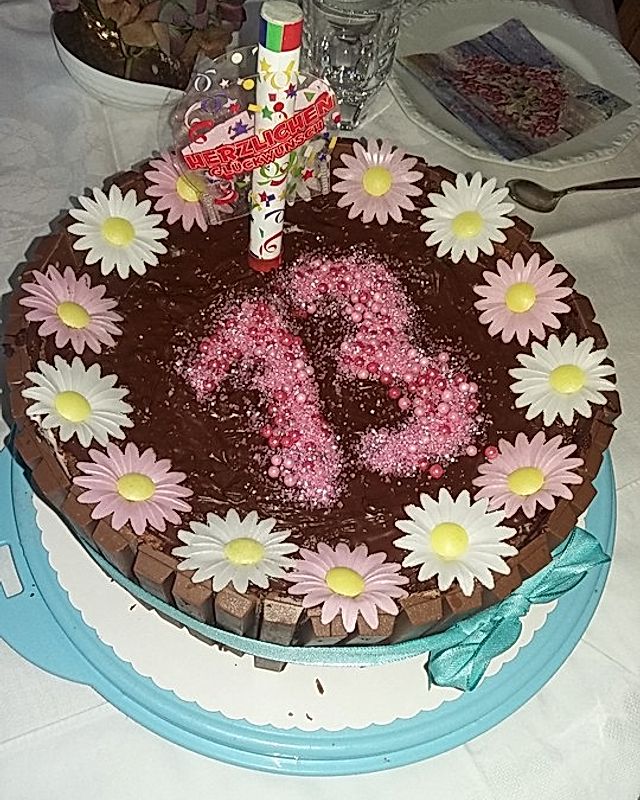 Erdbeer-Schoko-Torte zum Geburtstag