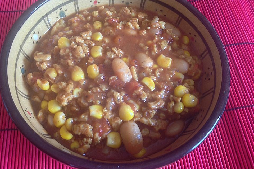 Chili sin carne -  vegan und schnell