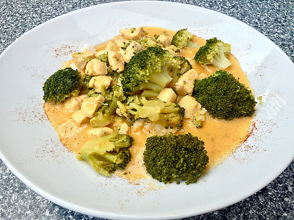 Thai-Curry-Hühnchen mit Brokkoli von Binaanib | Chefkoch