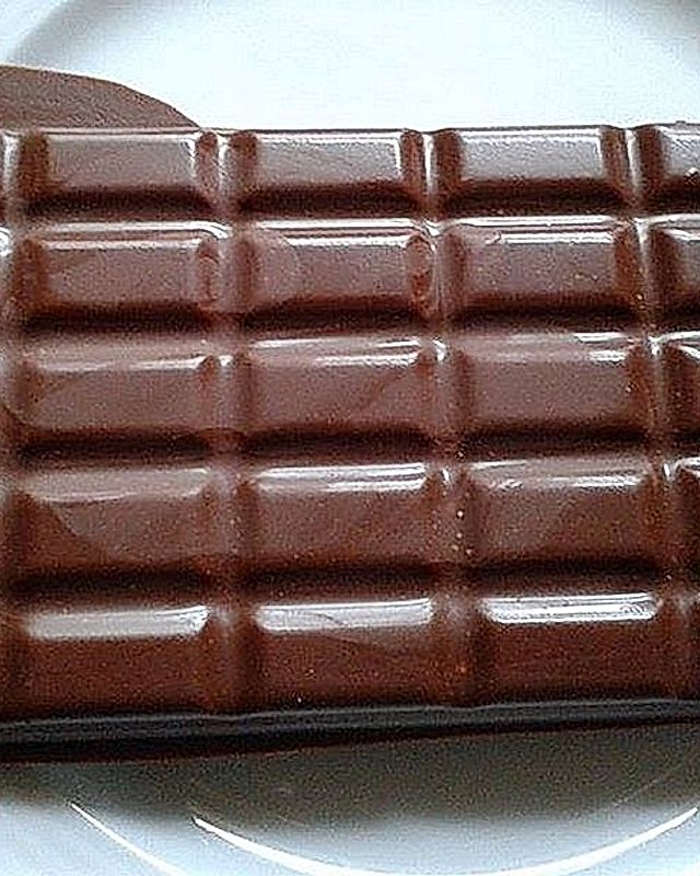 Selbstgemachte Schokolade