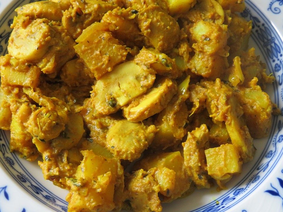 Bengalisches Pilz-Kartoffel Curry von Christe1789| Chefkoch