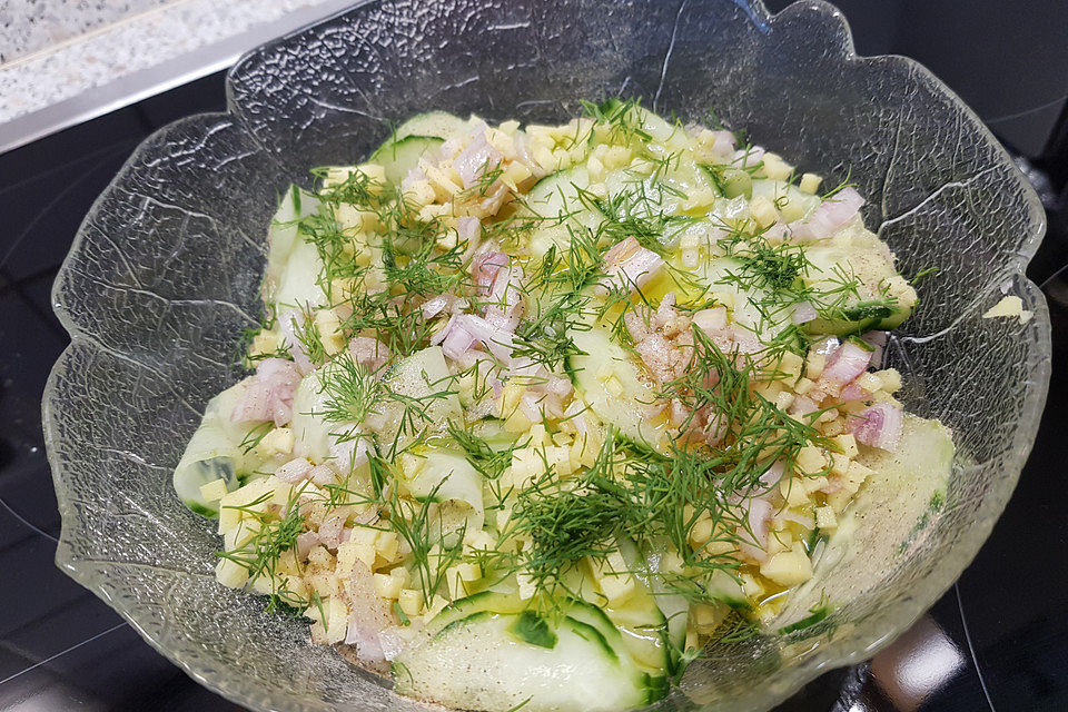 Gurken-Ingwer Salat Gurken-Ingwer Salat