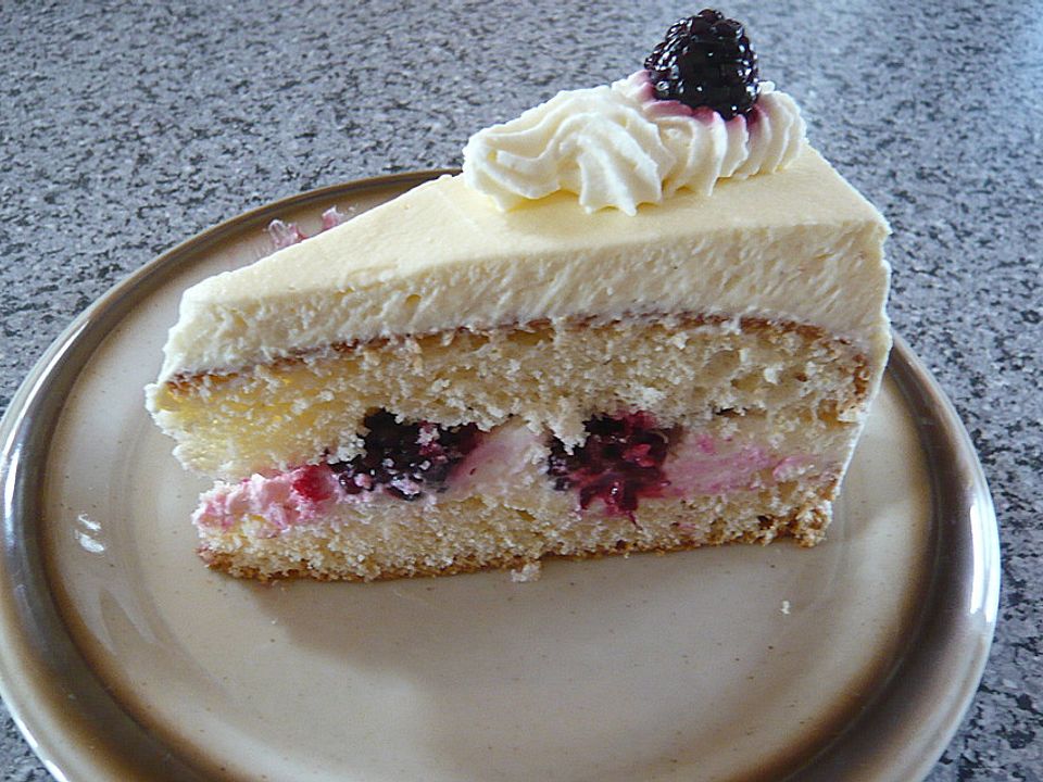 Brombeer-Joghurttorte von Renate23| Chefkoch