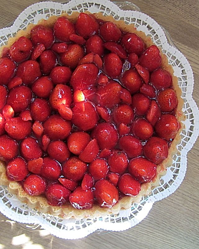 Tortenboden für Erdbeer- oder Obstkuchen