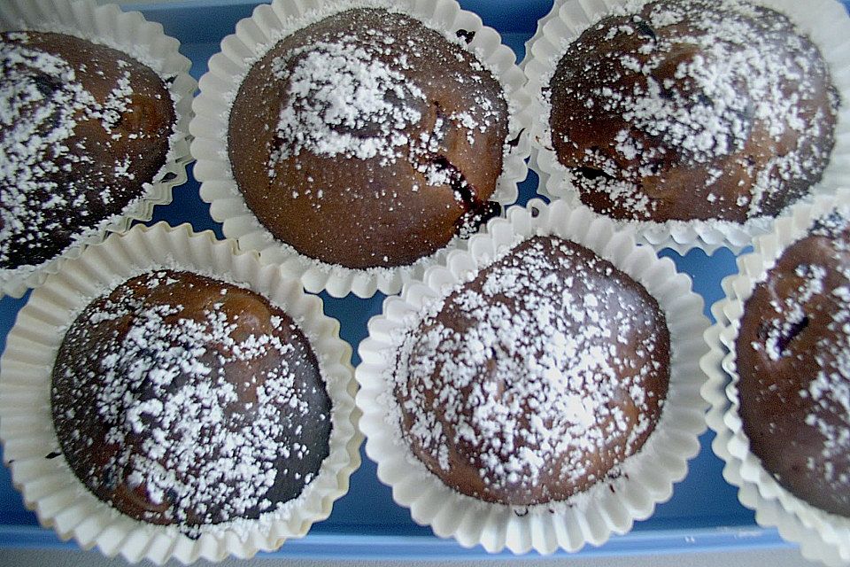 Schoki - Kirsch - Muffins