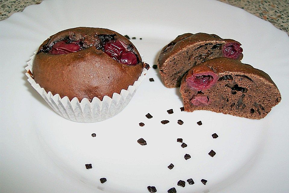 Schoki - Kirsch - Muffins