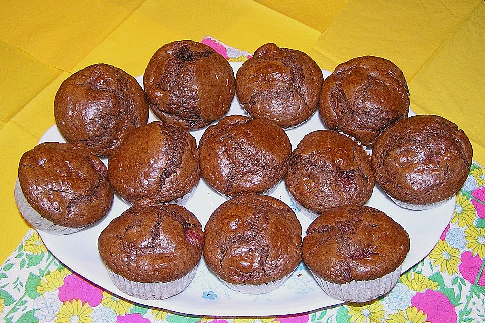 Schoki - Kirsch - Muffins