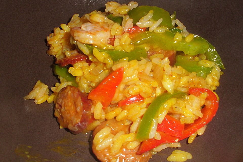 Wurst - Paprika - Paella