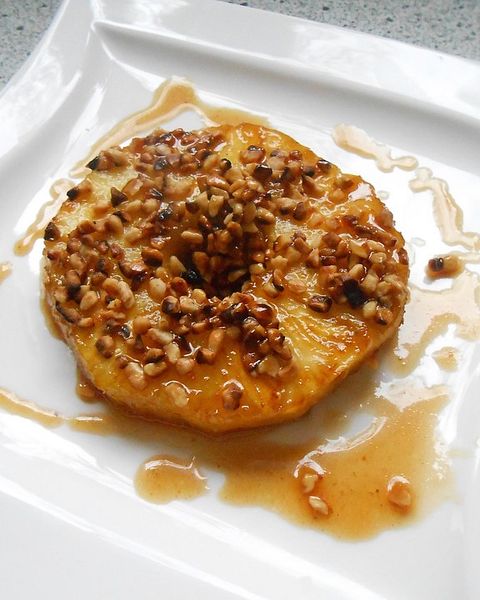 Flambierte Ananas von blechtrommel Flambierte Ananas von blechtrommel