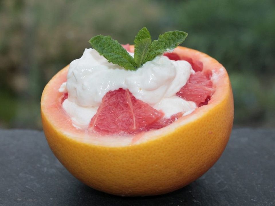 Grapefruit mit Frischkäse von whooly Chefkoch