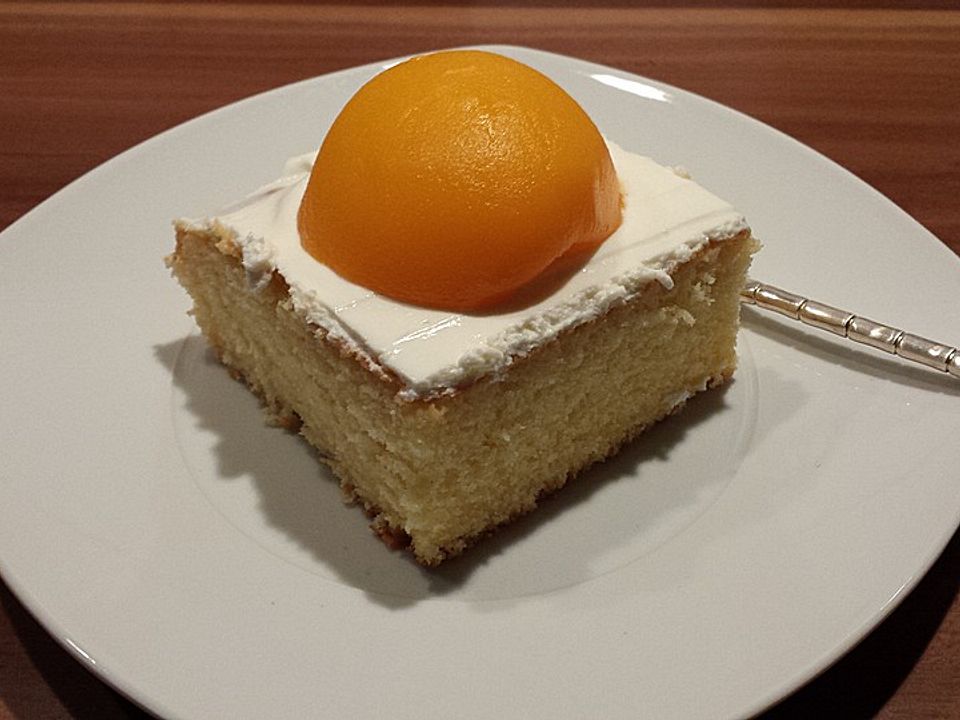Pfirsich-Quark-Kuchen von -Serenity-| Chefkoch