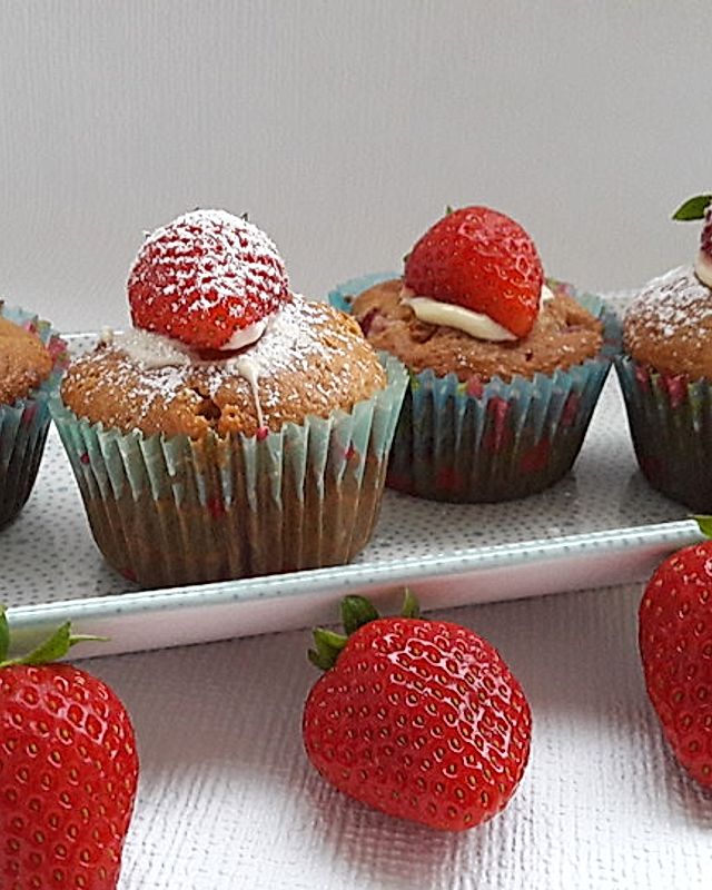 Erdbeer - Joghurt Muffins
