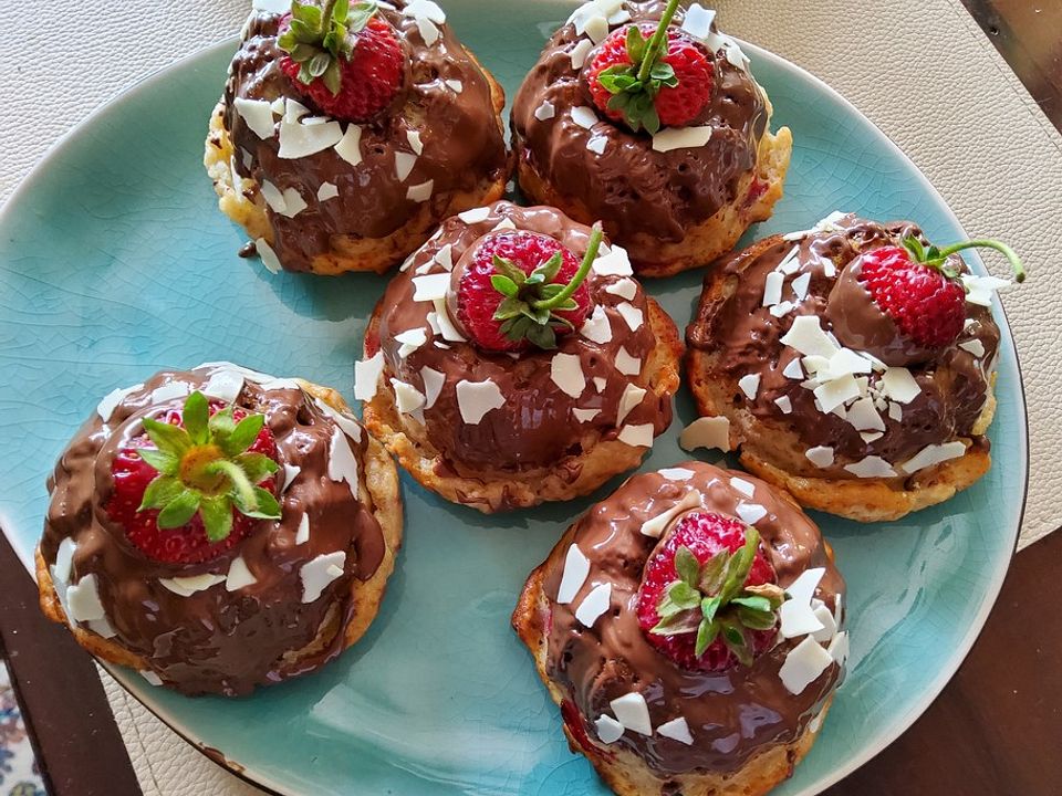 Erdbeer - Joghurt Muffins von whooly| Chefkoch