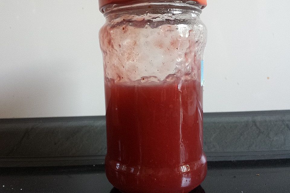 Sarahs Honigmelonen-Erdbeer-Vanille-Marmelade