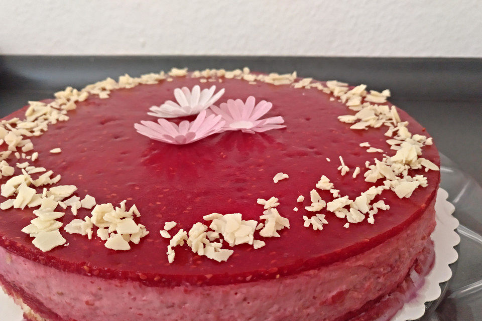 Erdbeerkuchen "Rosa Wolke"