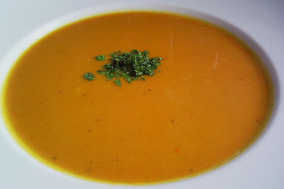 Süßkartoffelsuppe