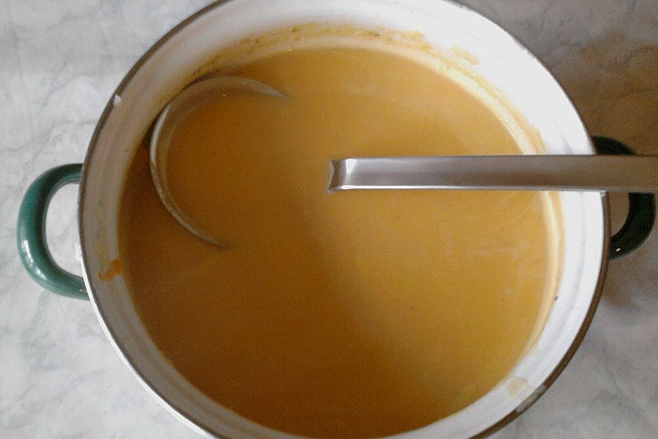 Süßkartoffelsuppe