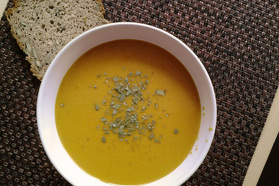 Süßkartoffelsuppe