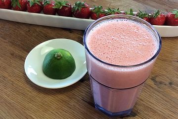 Erdbeer Limetten Smoothie Von Patty89 Chefkoch