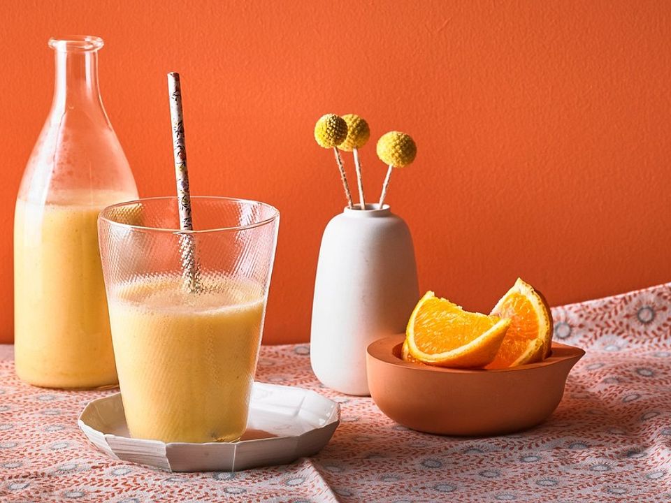 Orangen-Bananen-Buttermilch-Smoothie von patty89| Chefkoch