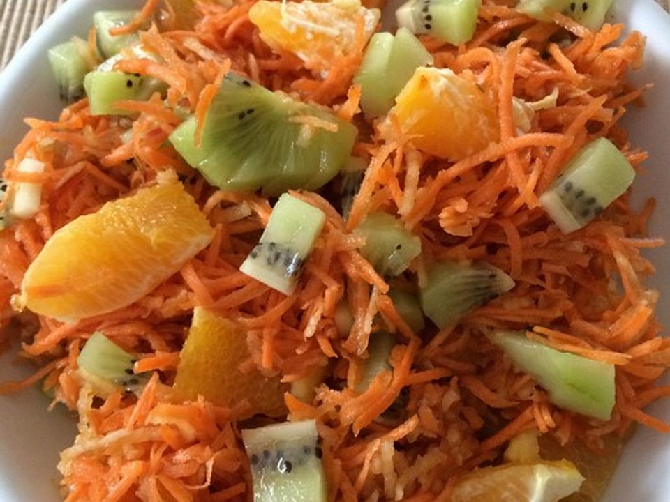 Möhrensalat mit Orangen-Vinaigrette von kathidubach| Chefkoch