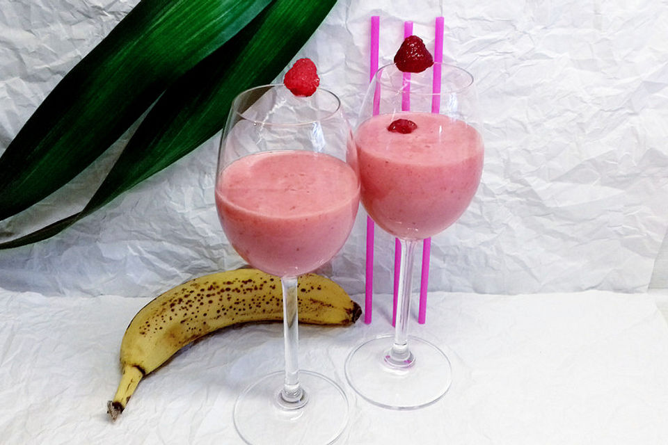 Himbeer-Bananen-Smoothie