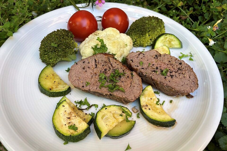 Schweinefilet aus dem Backofen