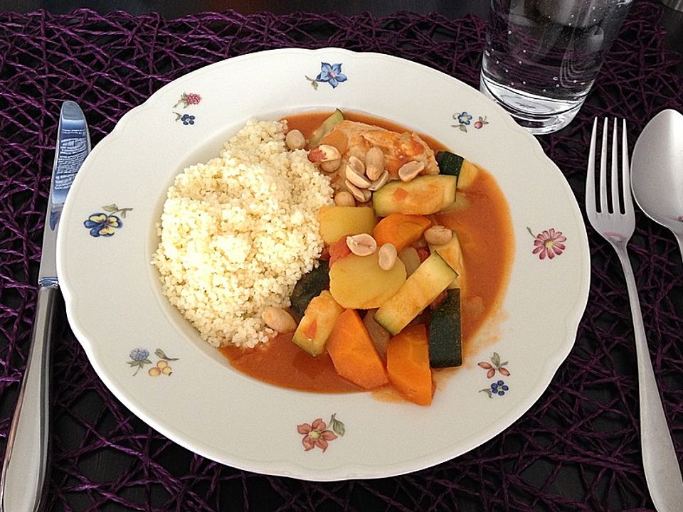 Couscous mit Hähnchen und Gemüse von xsnowwhitequeenx| Chefkoch