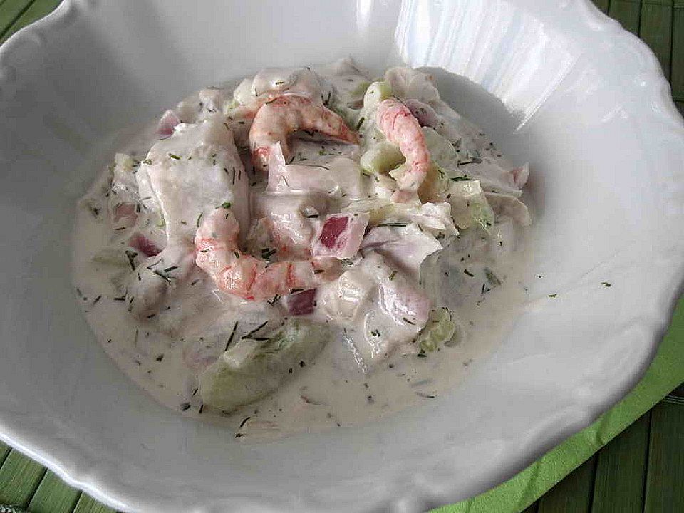 Heringsalat mit Shrimps von Juulee| Chefkoch