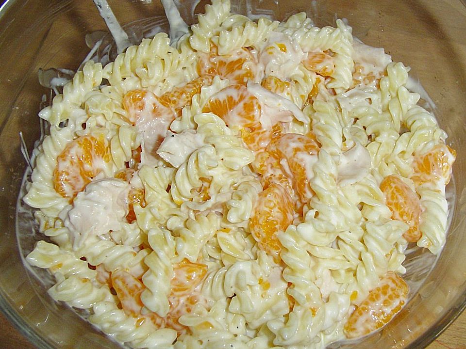 Nudelsalat mit Mandarinen von christine123 | Chefkoch