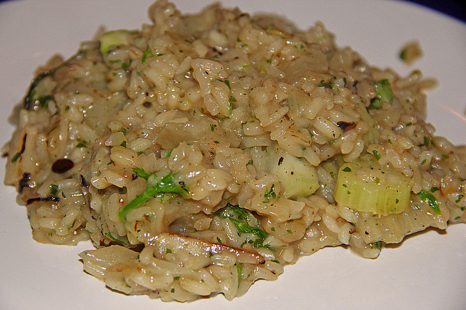 Fenchel - Risotto als Beilage