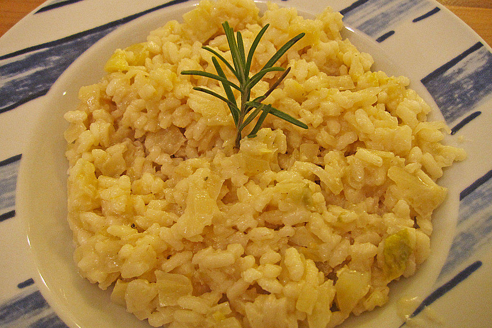 Fenchel - Risotto als Beilage