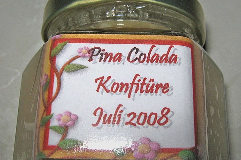 Piña-Colada-Marmelade