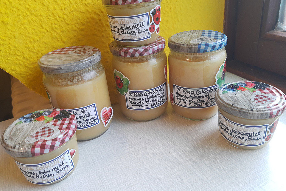 Piña-Colada-Marmelade