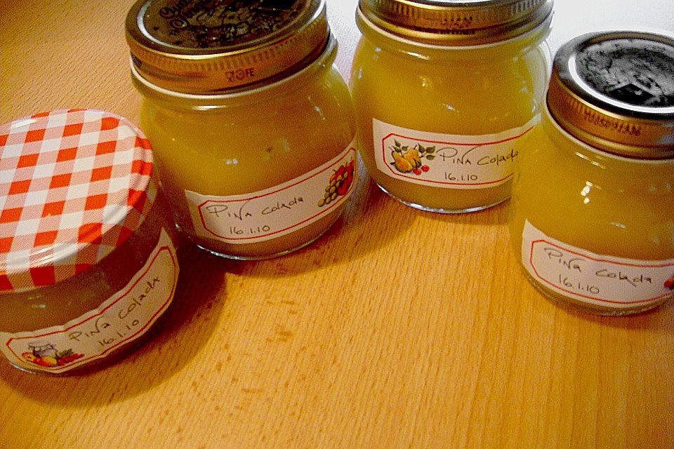 Piña-Colada-Marmelade