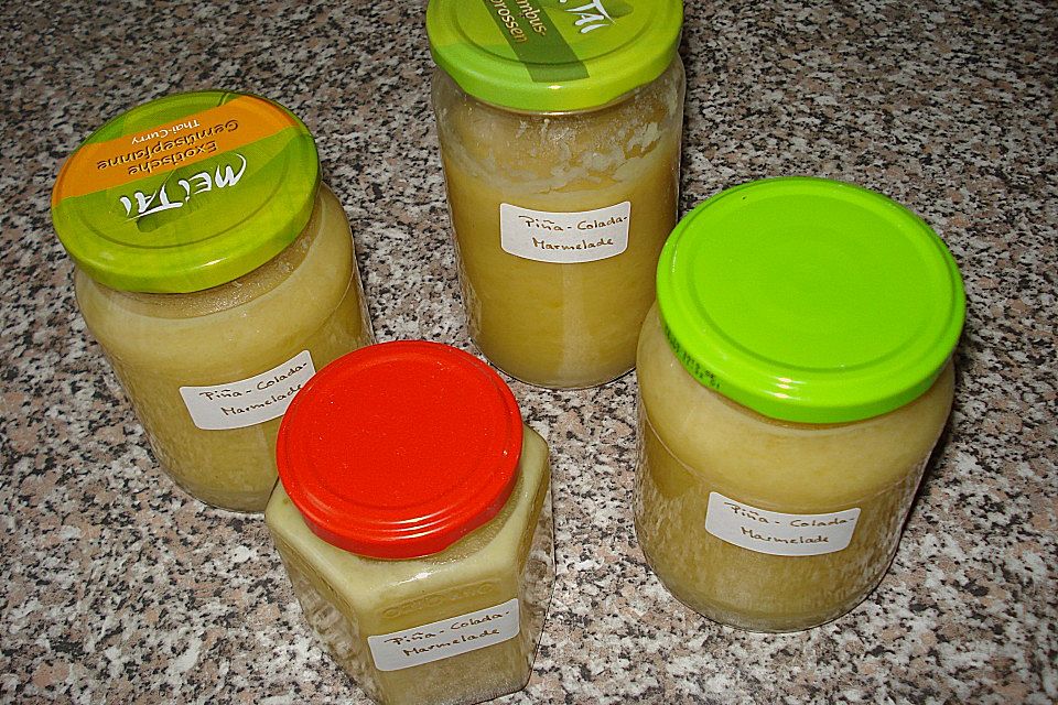 Piña-Colada-Marmelade