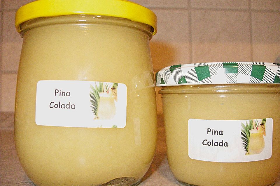 Piña-Colada-Marmelade