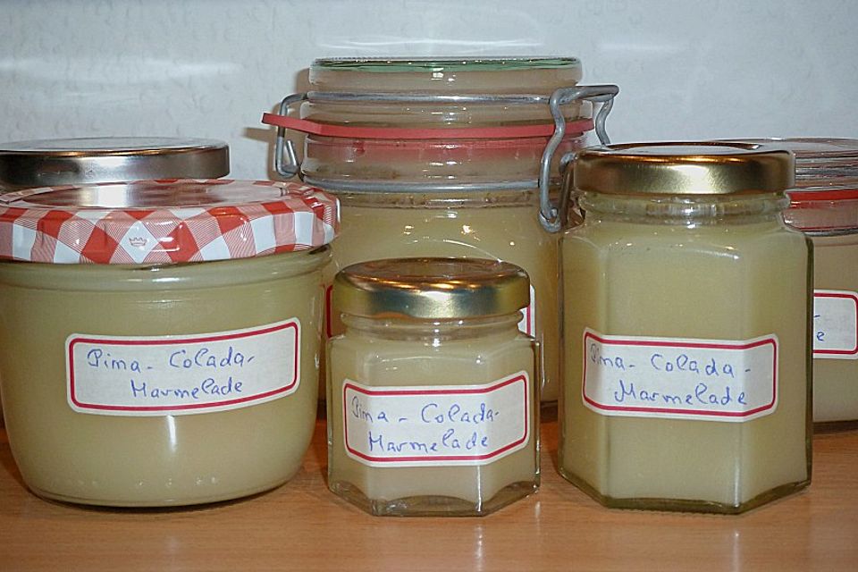 Piña-Colada-Marmelade