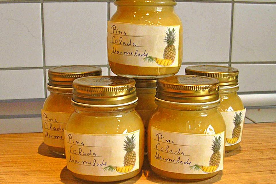 Piña-Colada-Marmelade