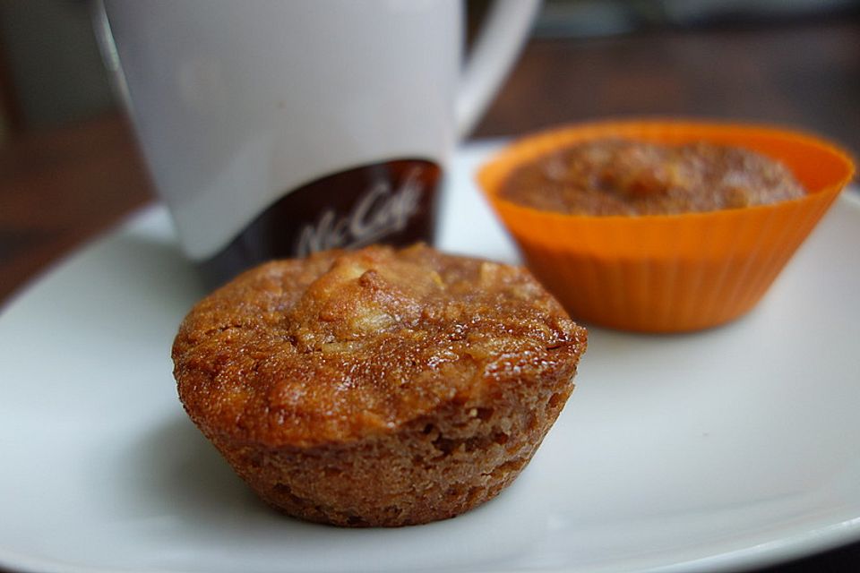 Nougat-Marzipan-Muffins