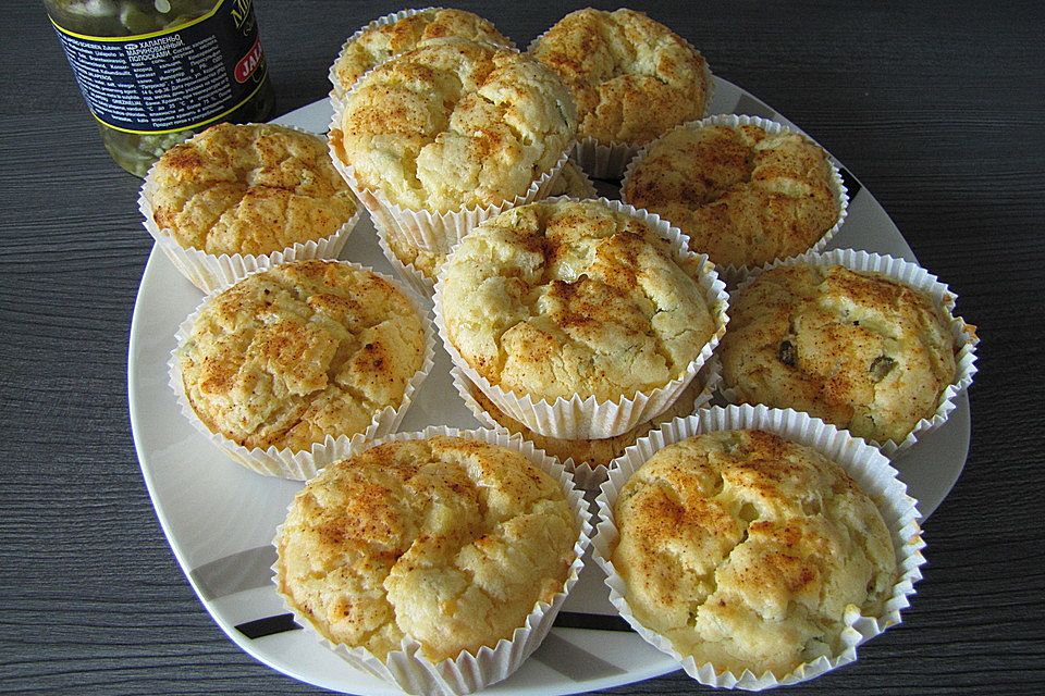 Herzhafte Chili Cheese Muffins