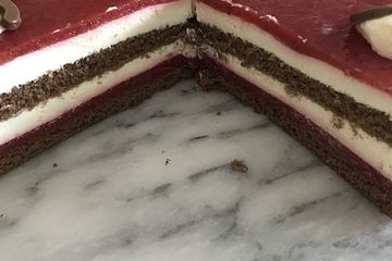 Erdbeer-Vanille-Joghurttorte