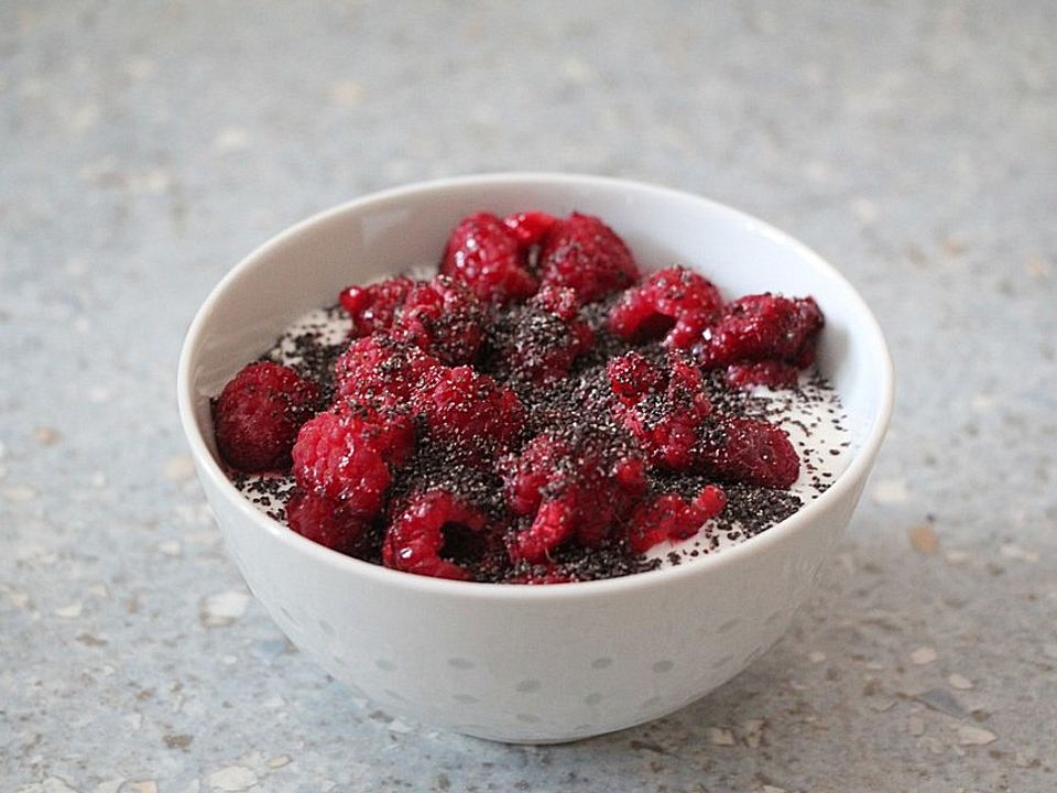 Himbeer-Mohn-Quark-Dessert à la Mimi von DieMimi| Chefkoch