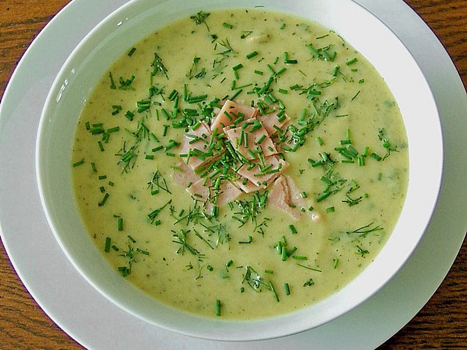 Zucchini - Käse Suppe von Mabel| Chefkoch