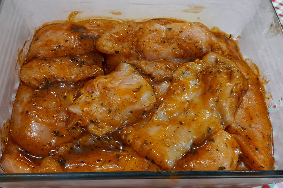 Grillfleischmarinade "mediterran"