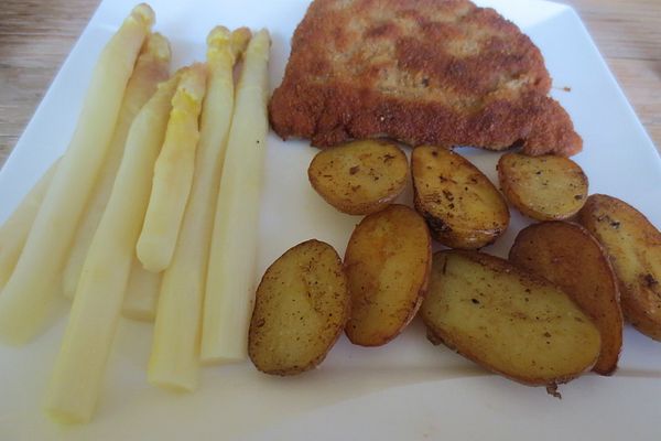 Schneller Spargel in der Mikrowelle von krillemaus | Chefkoch