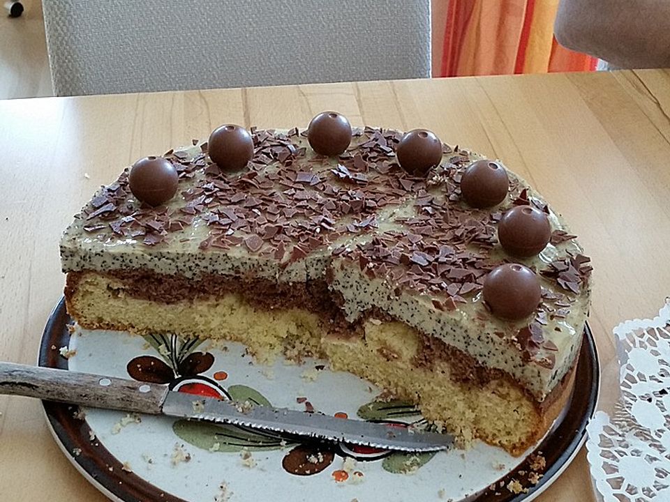 Apfel-Mohn-Marzipan-Kuchen von andi4011| Chefkoch