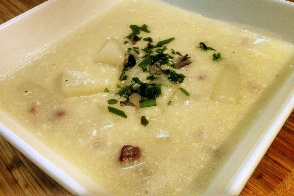 Spargelcremesuppe